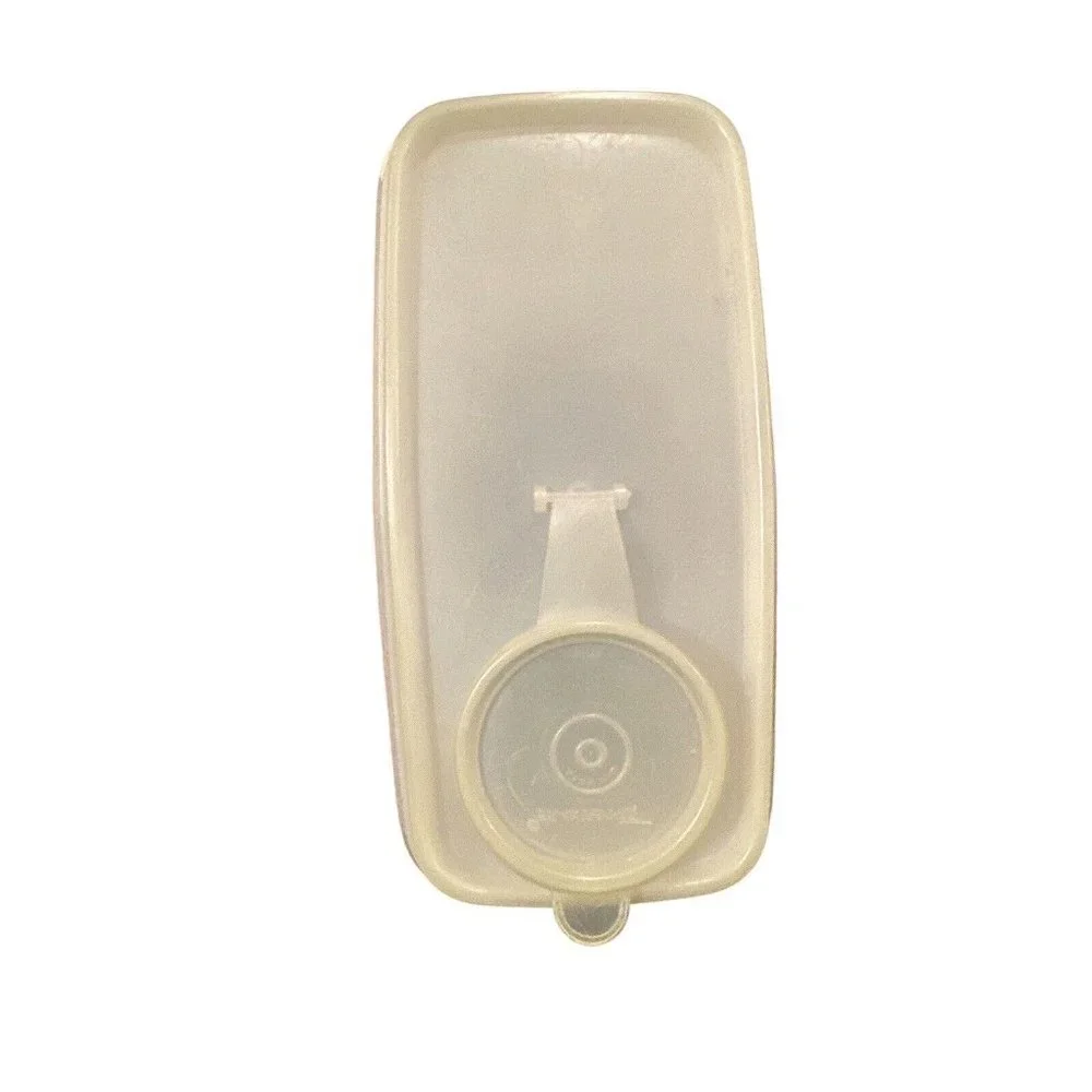 Tupperware 469-15 Clear Cereal Keeper Storage Container w/471-4 Flip Lid Vintage
